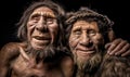 Neanderthals selfies