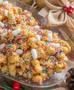 Neapolitan pastry called struffoli -