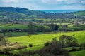 NEAR CHARD, SOMERSET/UK - MARCH 22 : Scenic View of the Undulating Countryside of Somerset on March 22, 2017.