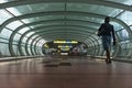Near Empty French transport hub during Covid pandemic