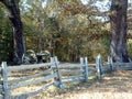 Near the Hornet's Nest, Shiloh Battlefield Royalty Free Stock Photo