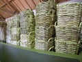 Wine baskets for harvesting Douro Valley Portugal Royalty Free Stock Photo