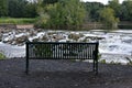 Empty Metal Bench, John Prine Memorial Park, Kentucky