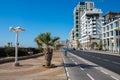 Near the sea road in Tel Aviv Royalty Free Stock Photo