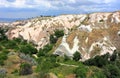 Uchisar, Valley of the dovecotes. Cappadocia, Central Anatolia, Turkey.