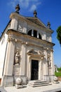 Nearby church to City Hall Limerick in the province of Padua in Veneto (Italy) Royalty Free Stock Photo