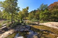 Natural Dam on the Mountain Fork River in Arkansas, USA