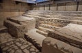 The Ehecatl Temple in Mexico City, an Aztec temple dedicated to the Plumed Serpent Royalty Free Stock Photo