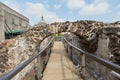 The ruins of Templo Mayor in Mexico City, once home to the most sacred Aztec pyramids and temples