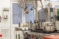 Neat interior of a commercial kitchen