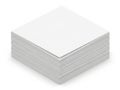 Stack of pristine white paper sheets Royalty Free Stock Photo