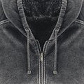 Neatly folded hoodies