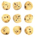 Neatly Laid Out Cookies Royalty Free Stock Photo