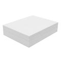 Stack of clean, white paper sheets Royalty Free Stock Photo