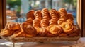 Neatly stacked rows of palmiers entice passersby with their buttery, sugary goodness.
