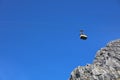 Nebelhorn cable car Royalty Free Stock Photo