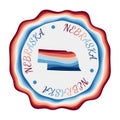 Nebraska badge.