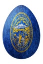 Nebraska state flag Easter Egg, Nebraska Happy Easter