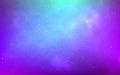 Nebula background. Realistic blue galaxy. Magic cosmos texture with shining stars. Colorful starry space. Stardust