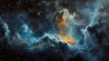 Nebula Dreams: Night Sky Serenity./n