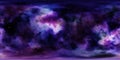 Nebula and Stars in Outer Space 360 Degree Environment Panorama