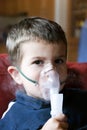 Nebuliser therapy Royalty Free Stock Photo