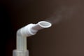 Nebulizer inhaler - medical equipment, makes spray for breath.