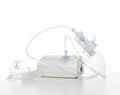 Nebulizer for respiratory inhaler asthma treatment Royalty Free Stock Photo