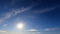 nebulosity rare nice white cumulus in the summer sky - photo of nature