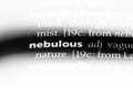 nebulous