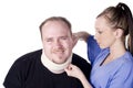 Neck Brace Royalty Free Stock Photo