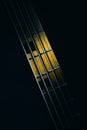 Neck of Five Strings Bass Guitar Royalty Free Stock Photo