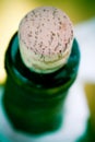 Neck of wine bottle Royalty Free Stock Photo