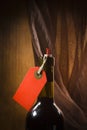 The neck of a wine bottle Royalty Free Stock Photo