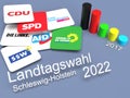 State election Schleswig-Holstein 2022