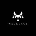 Necklace logo vector