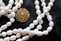 Necklace of pearls Royalty Free Stock Photo