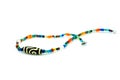 DZi Bead Tibet on white background