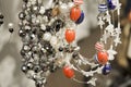 Necklesses from beads Royalty Free Stock Photo