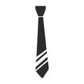 Necktie clothes icon, simple style Royalty Free Stock Photo