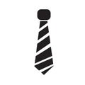 Necktie icon Illustration sign design