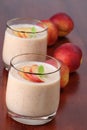 Nectarine milkshake