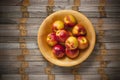 Nectarine Nectarines Bowl Fruit Royalty Free Stock Photo