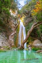 Neda Waterfall in Greece Royalty Free Stock Photo