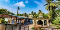 Nedunuru Ekadasa rudra Shiva temple in konaseema, Andhrapradesh, India Royalty Free Stock Photo