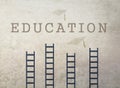 The need of education concept Royalty Free Stock Photo