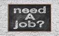 Need a job Royalty Free Stock Photo