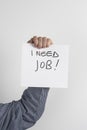 Need a job Royalty Free Stock Photo