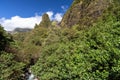 The needle of the Iao Valley State Park Royalty Free Stock Photo