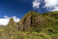 The needle of the Iao Valley State Park Royalty Free Stock Photo